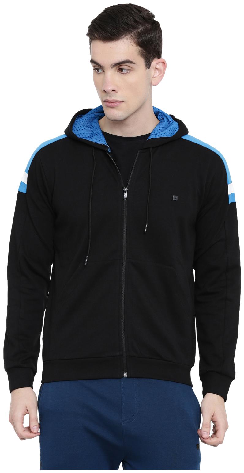 

Proline Cotton Solid Men Sweatshirt - Black
