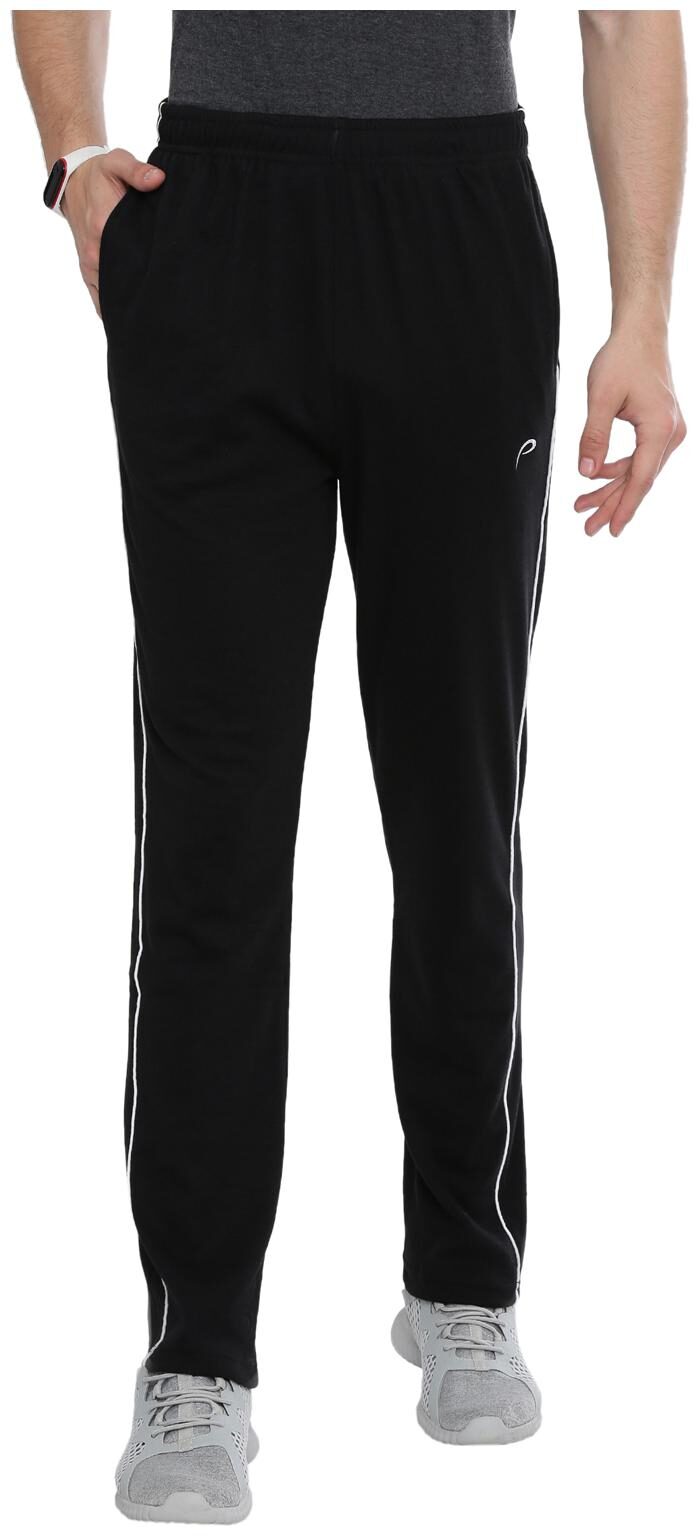 

Proline Men Black Solid Regular fit Track pants