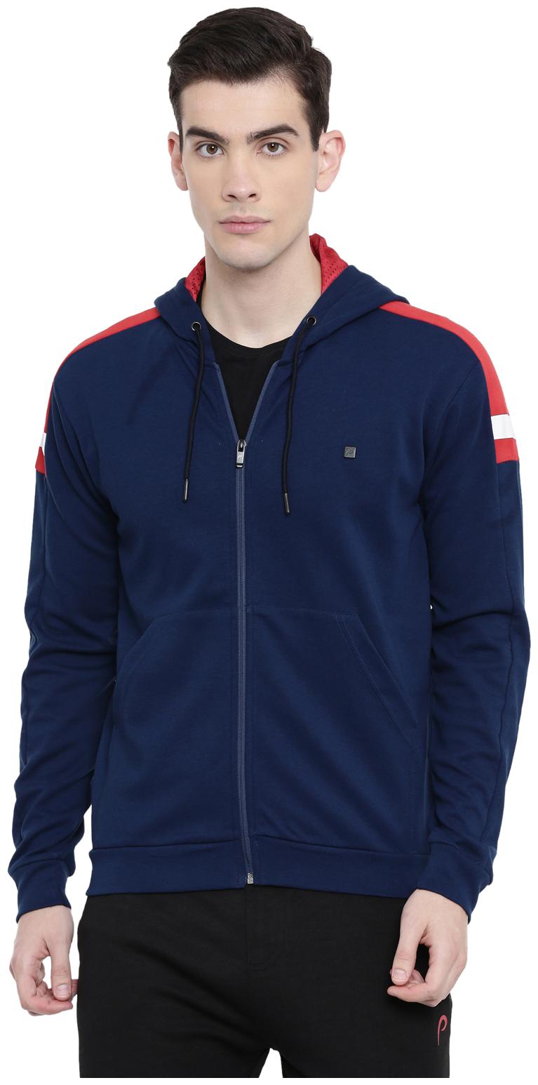 

Proline Cotton Solid Men Sweatshirt - Blue