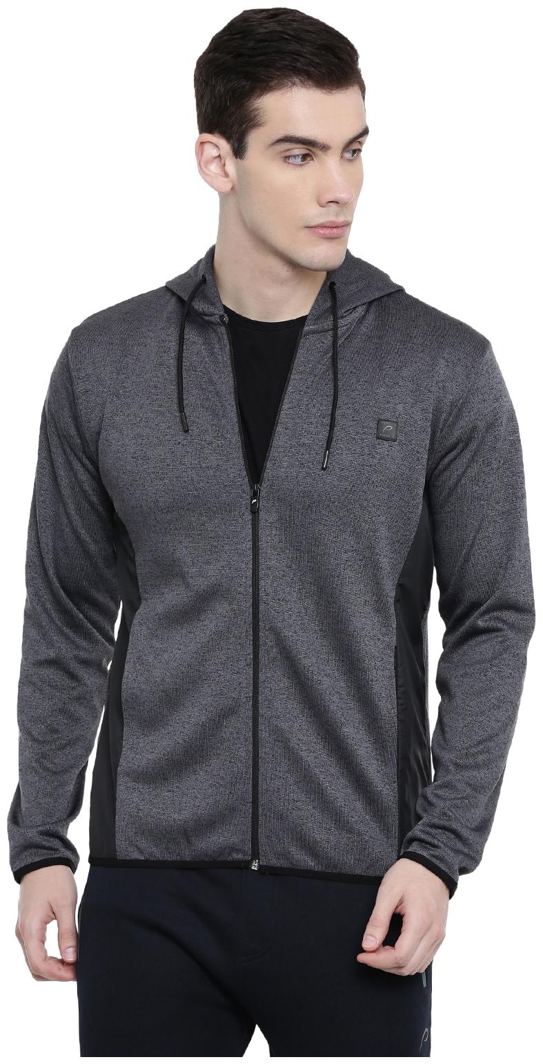 

Proline Cotton Solid Men Sweatshirt - Grey