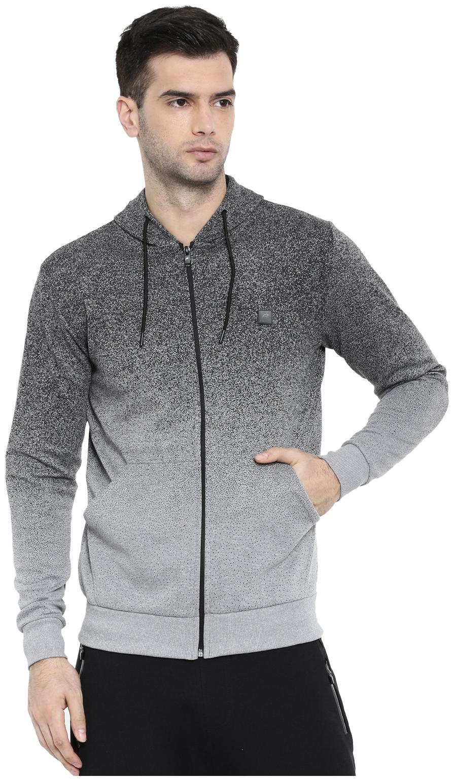 

Proline Cotton Printed Men Sweatshirt - Grey