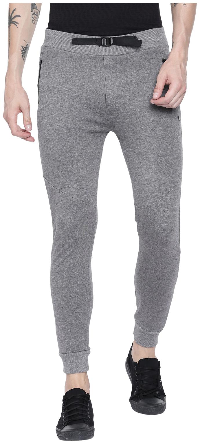 

Proline Men Grey Solid Slim fit Joggers