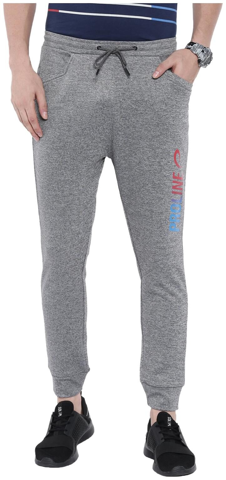

Proline Men Grey Solid Regular fit Joggers
