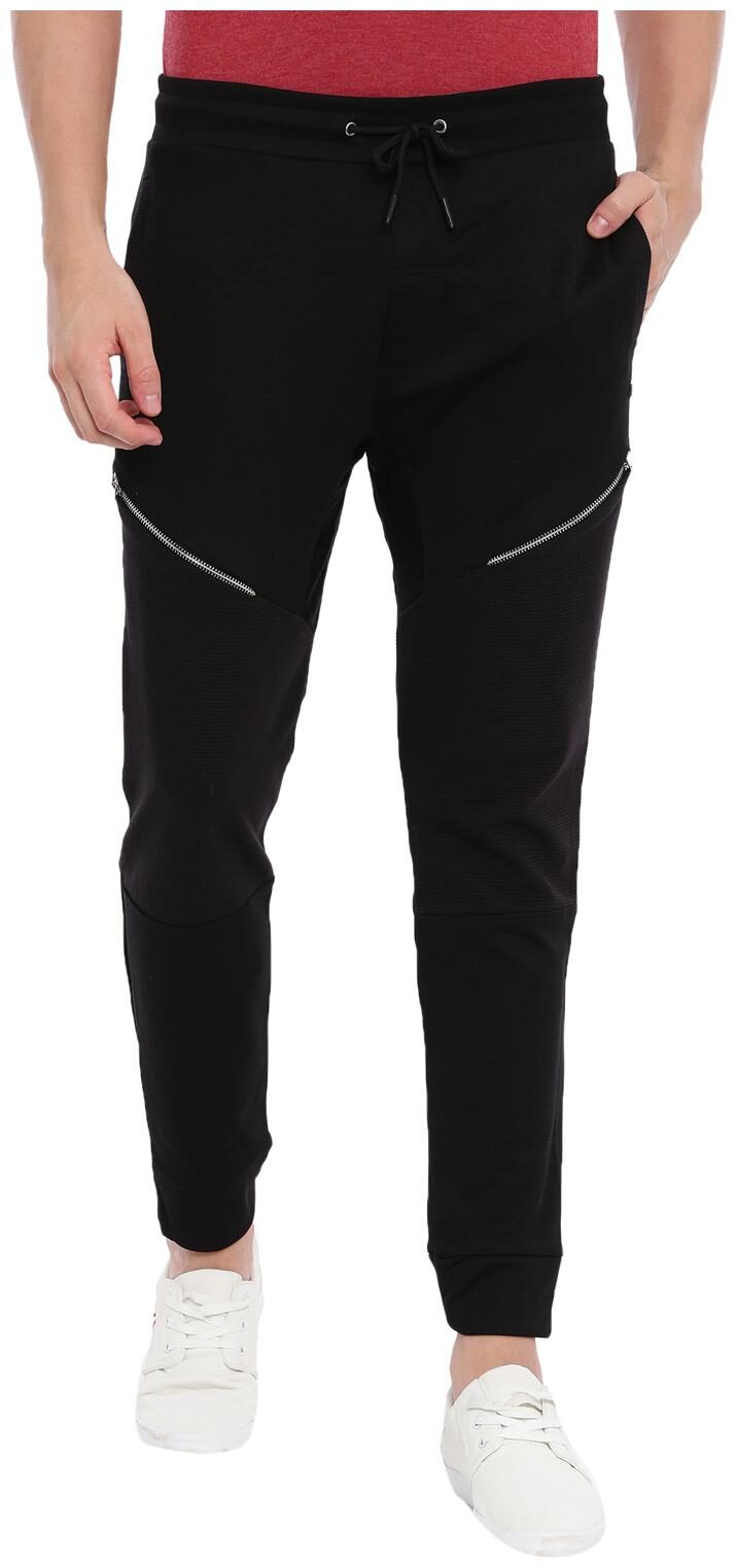 

Proline Men Black Solid Regular fit Joggers