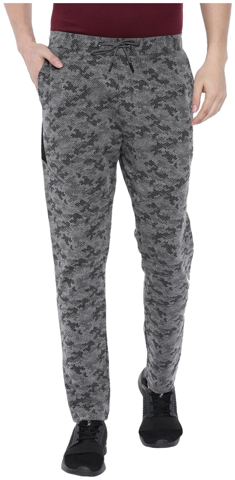 

Proline Men Cotton PrintedTrack Pants Grey