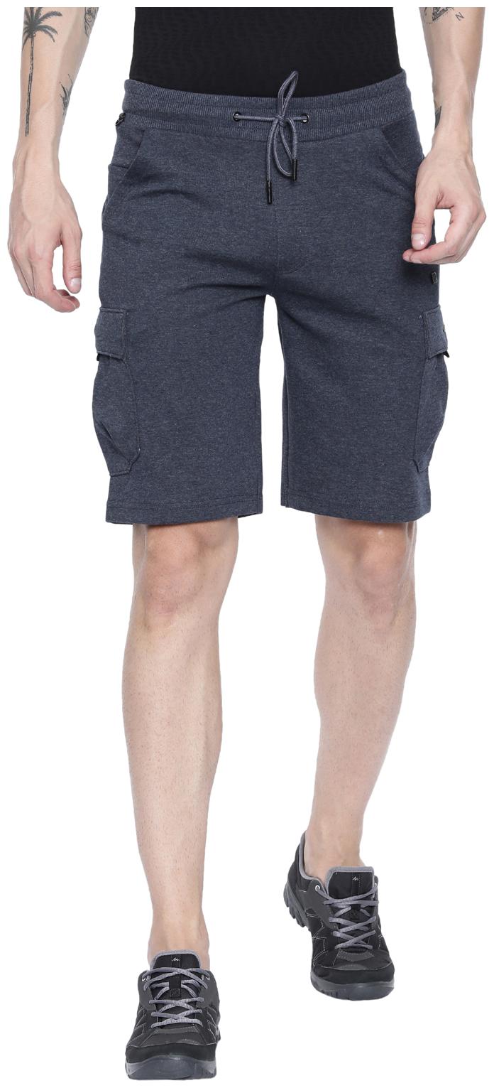 

Proline Men Grey Slim Fit Regular Shorts