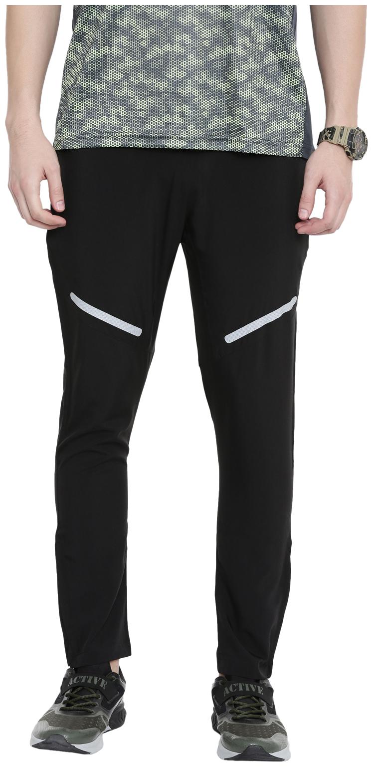 

Proline Men Black Solid Regular fit Track pants