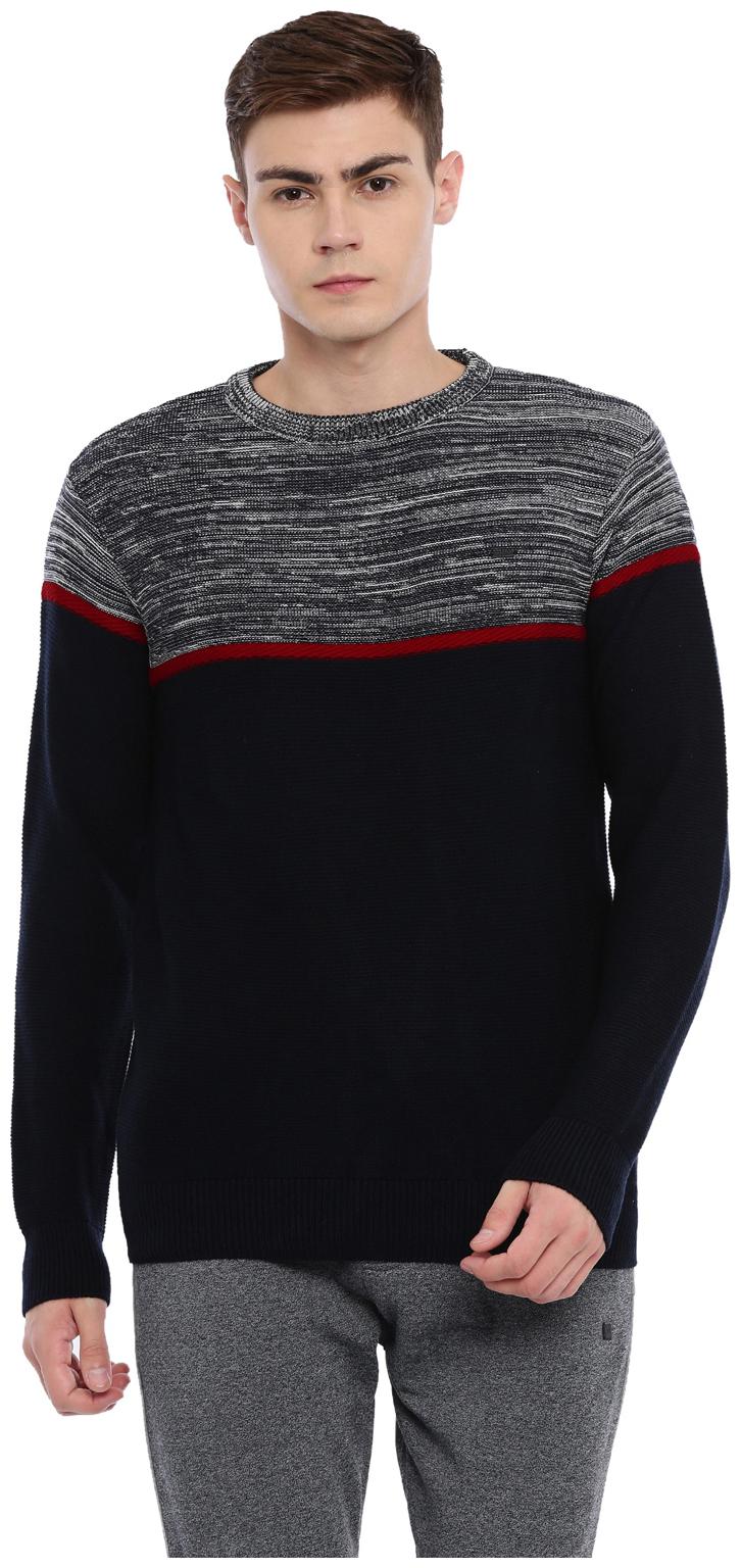 

Proline Men Black Round neck Pullover