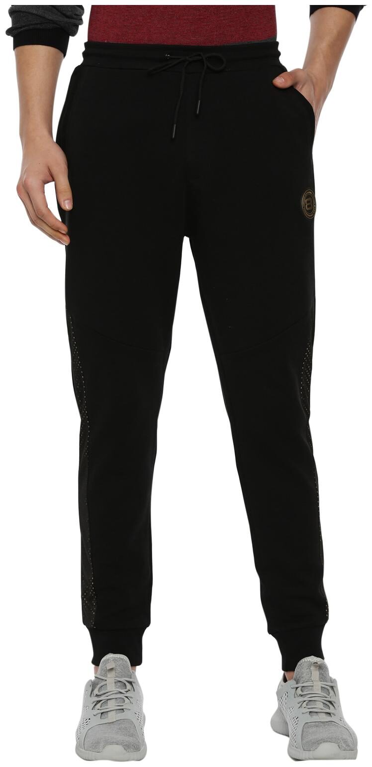 

Proline Men Black Solid Regular fit Joggers