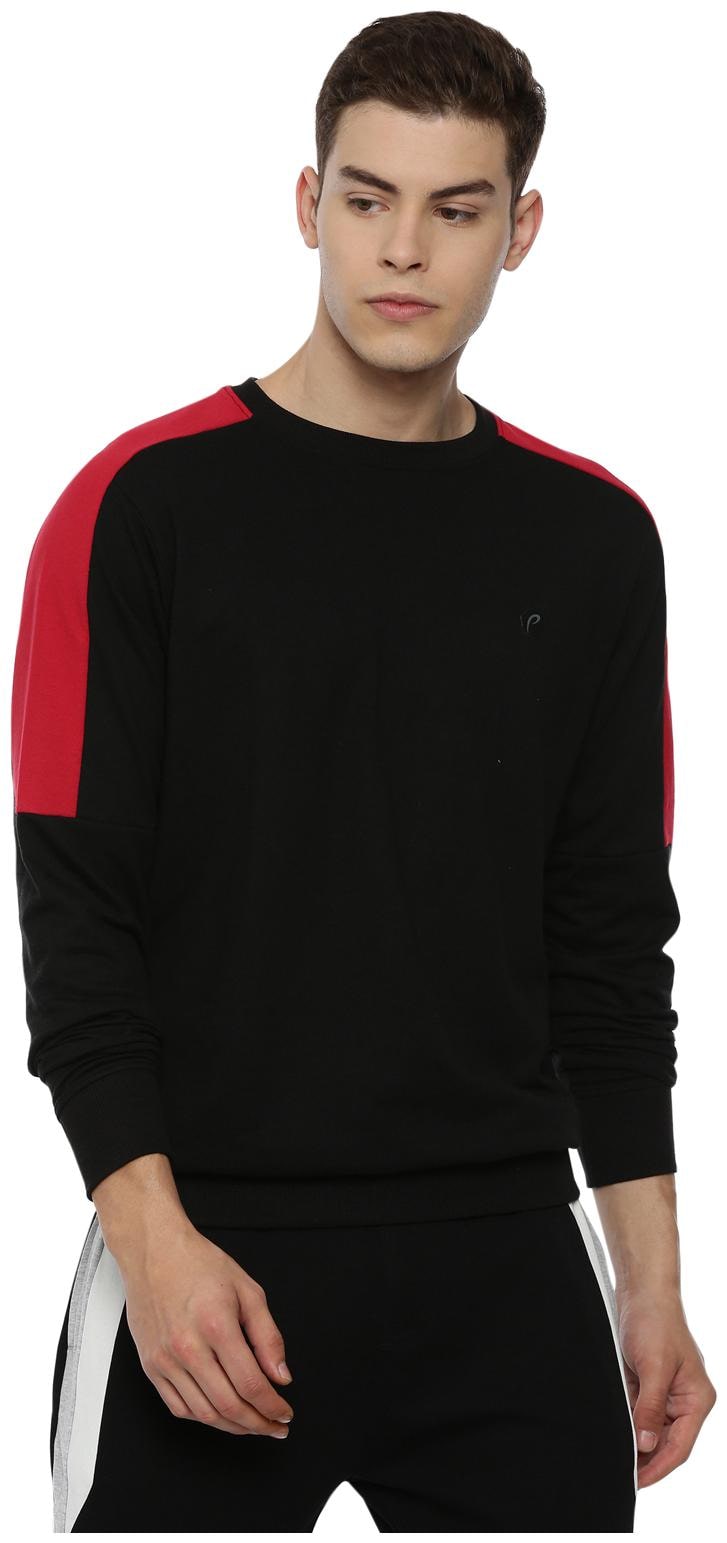 

Proline Men Black Round neck Sweatshirt
