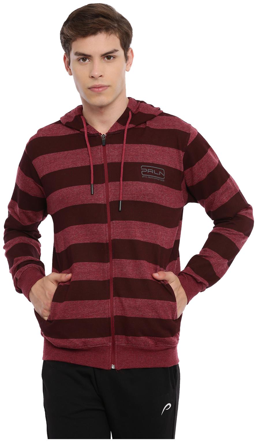 

Proline Men Maroon Hooded Hoodie