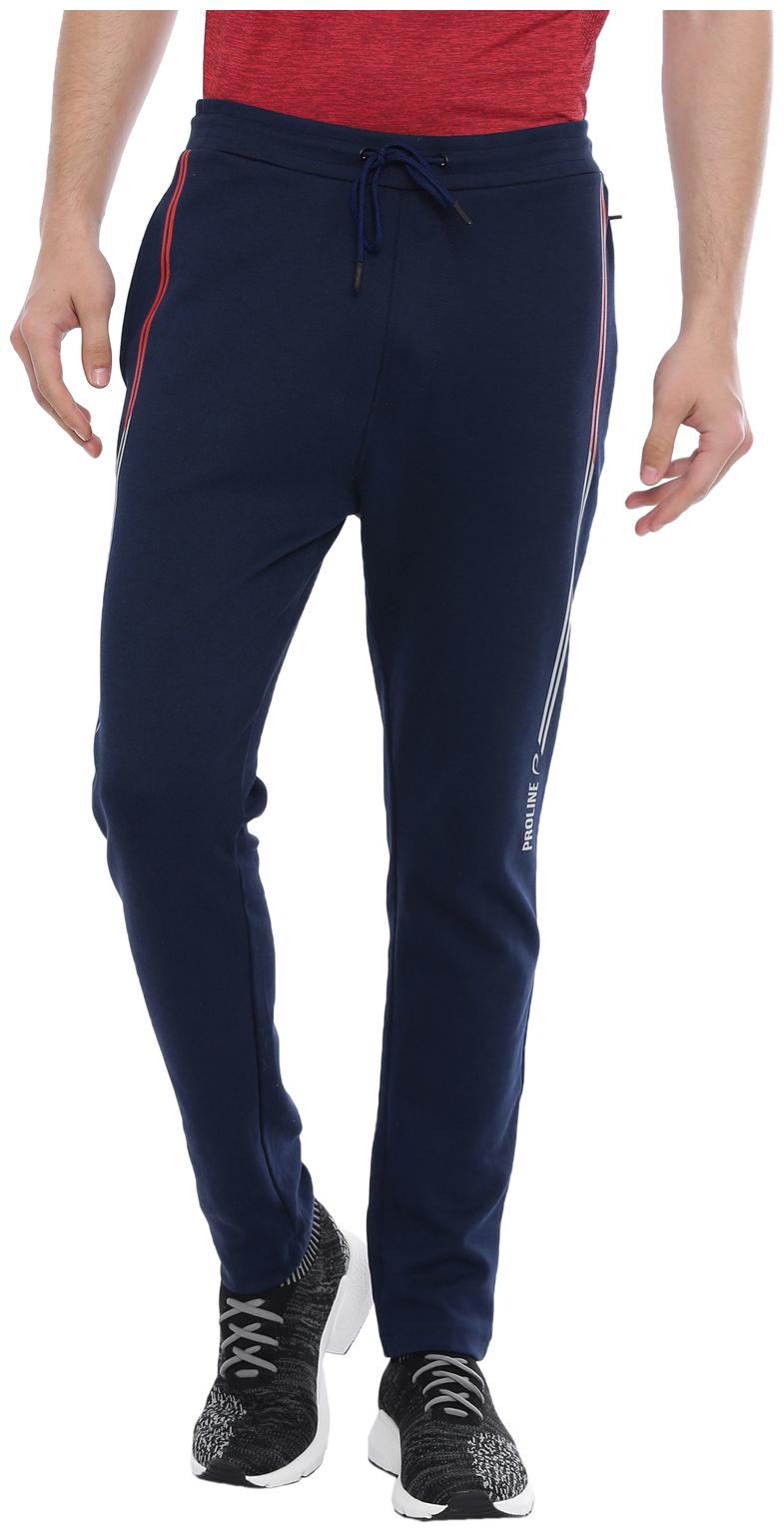 

Proline Men Blue Solid Regular fit Track pants