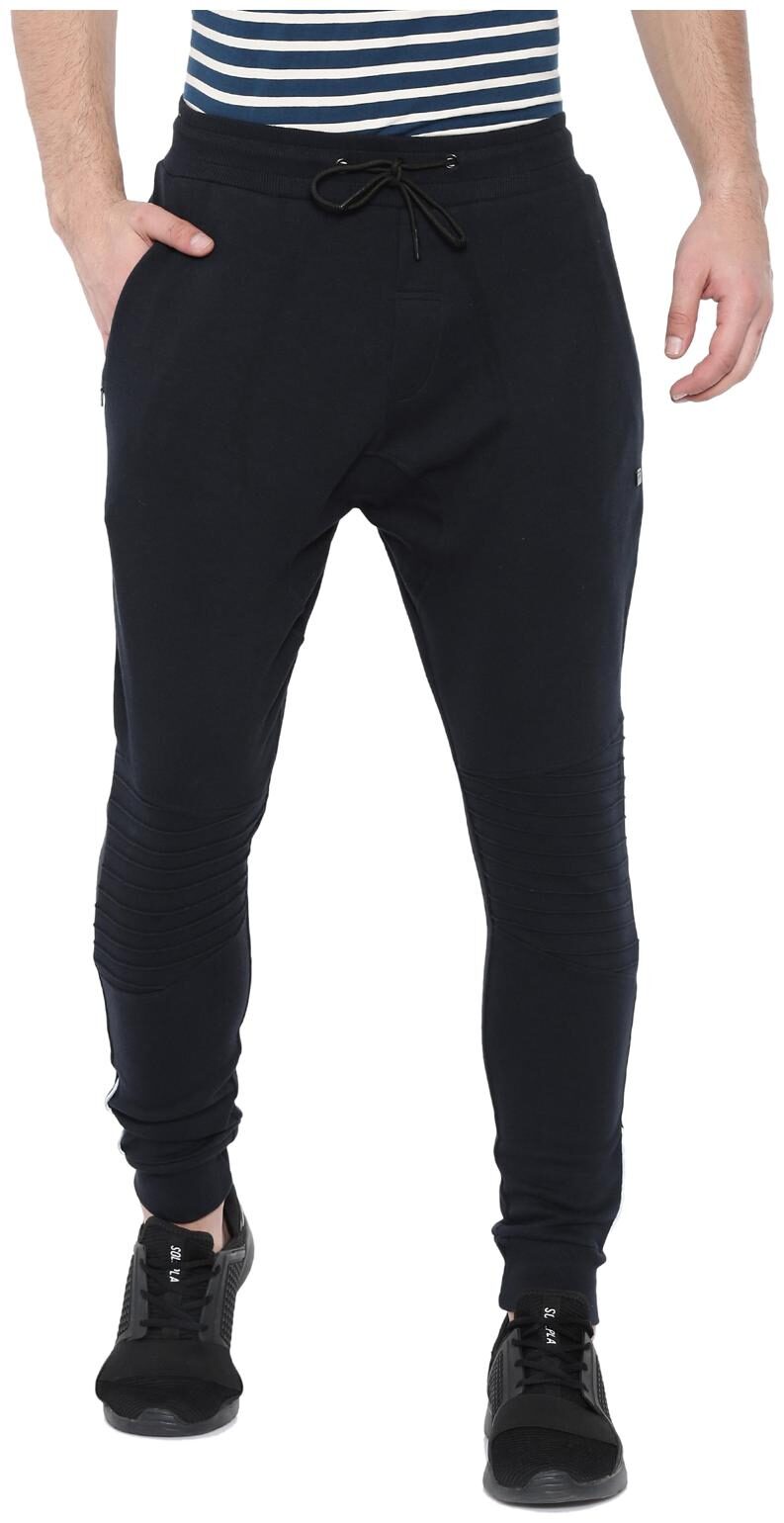 

Proline Men Black Solid Regular fit Track pants