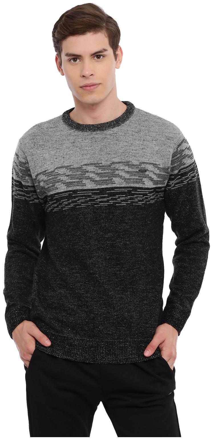 

Proline Men Grey Round neck Pullover
