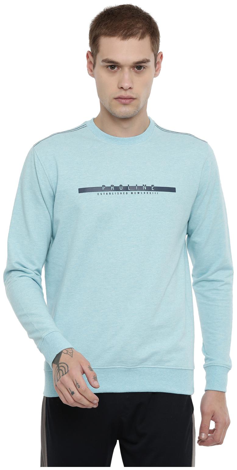 

Proline Men Blue Round neck Sweatshirt