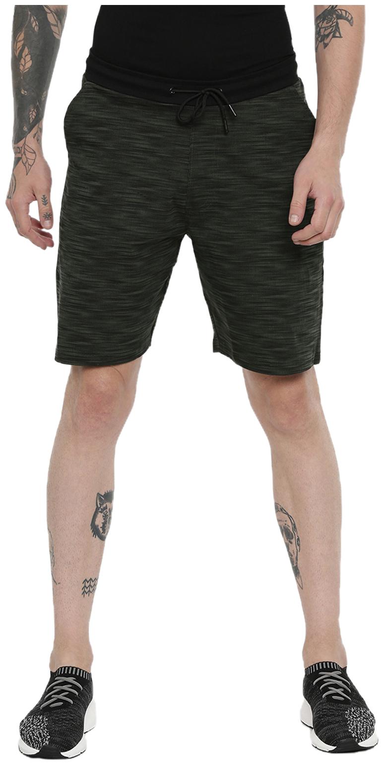 

Proline Men Cotton Green Shorts