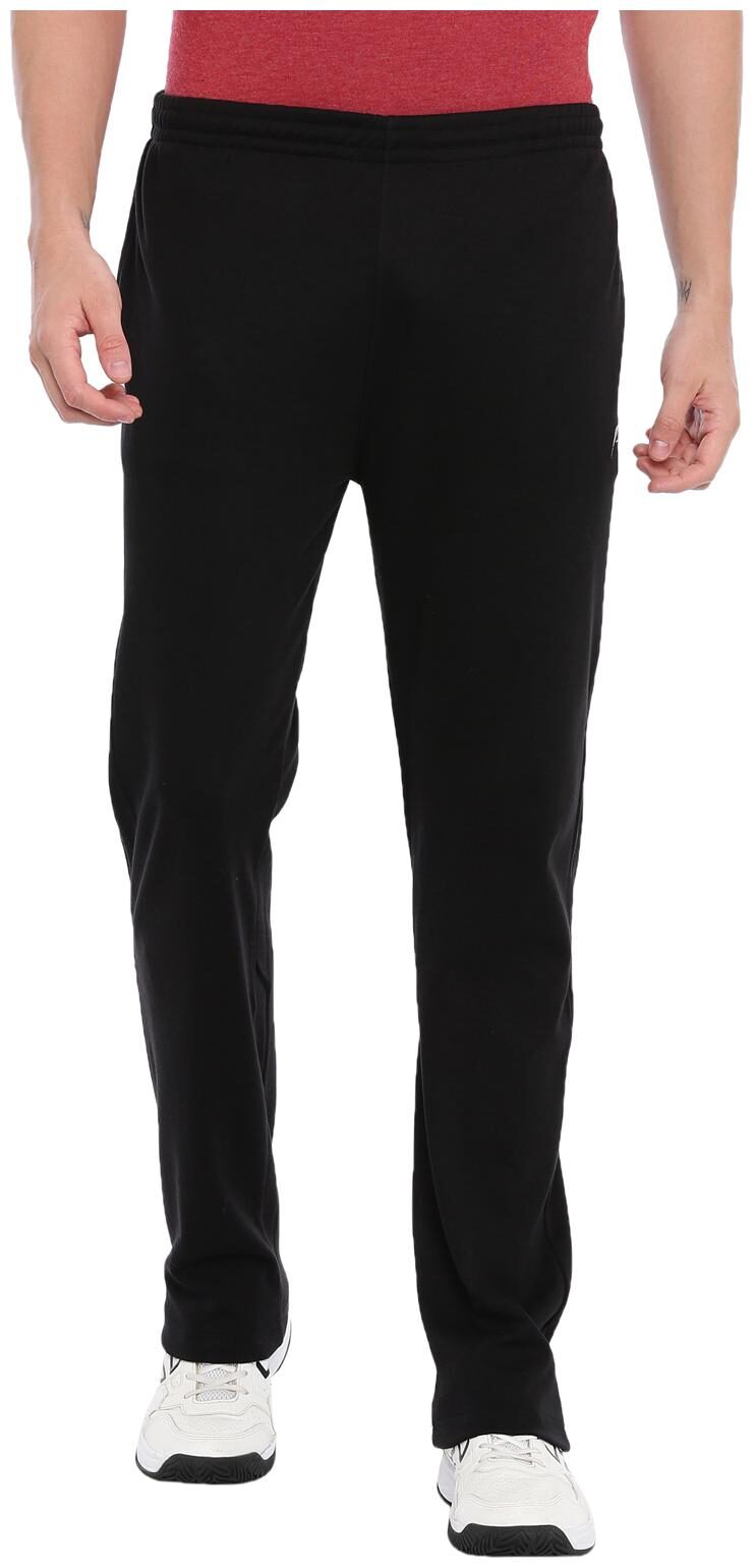 

Proline Men Black Solid Regular fit Track pants