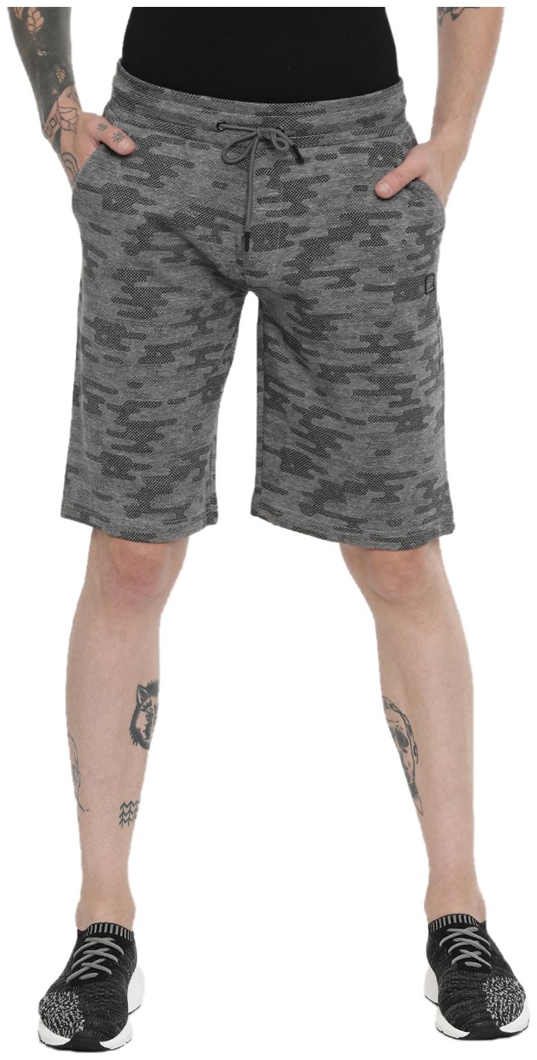 

Proline Men Cotton Grey Shorts