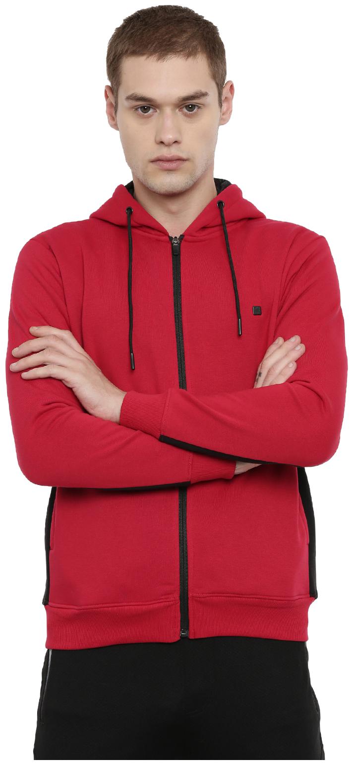 

Proline Men Red Hooded Hoodie