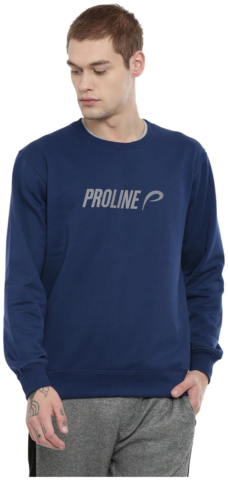 

Proline Men Blue Round neck Sweatshirt