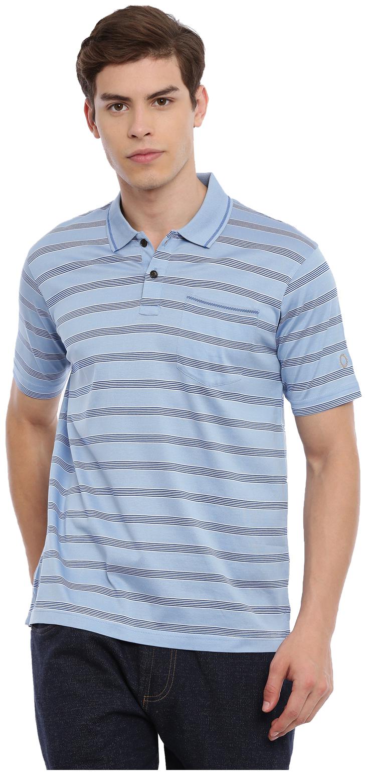 

Proline Men Blue Regular fit Cotton Polo collar T-Shirt - Pack Of 1