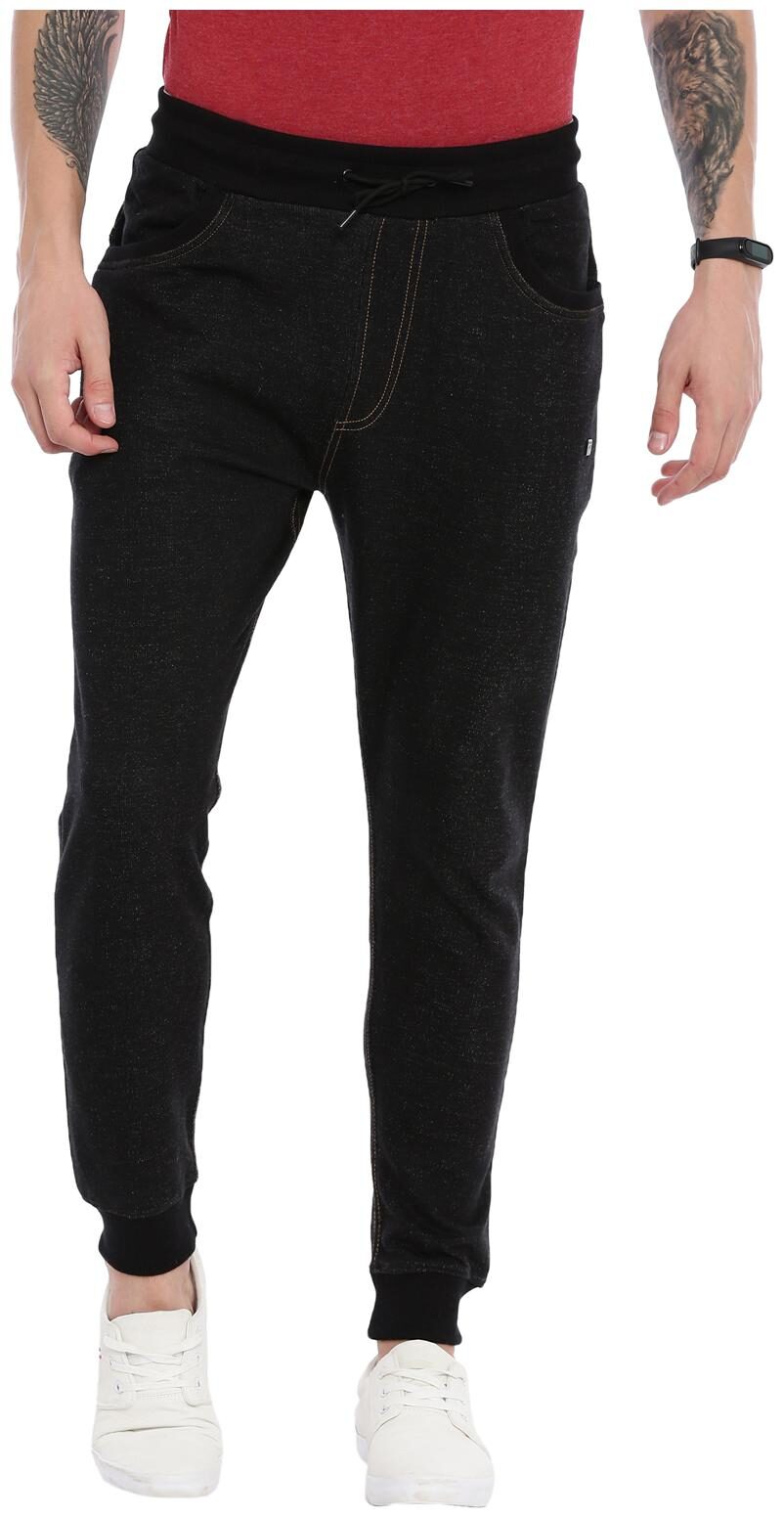 

Proline Men Black Solid Regular fit Joggers