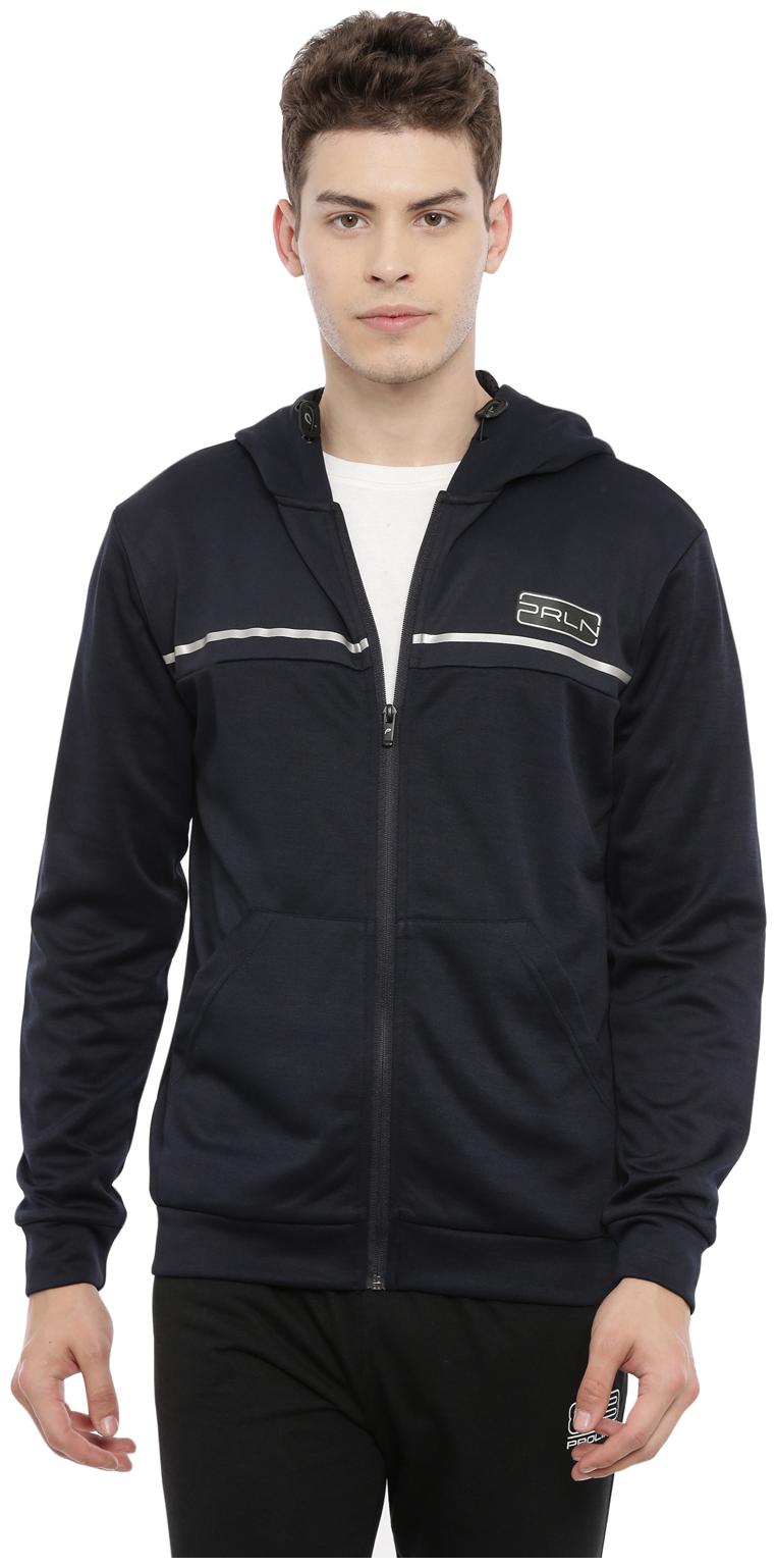 

Proline Men Blue Hooded Sweatshirt