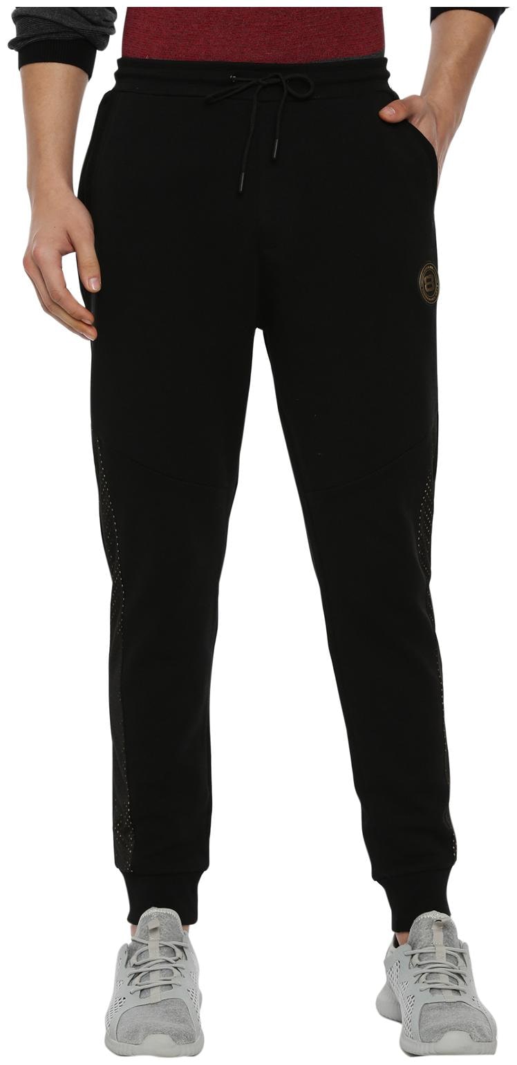 

Proline Men Black Solid Regular fit Joggers