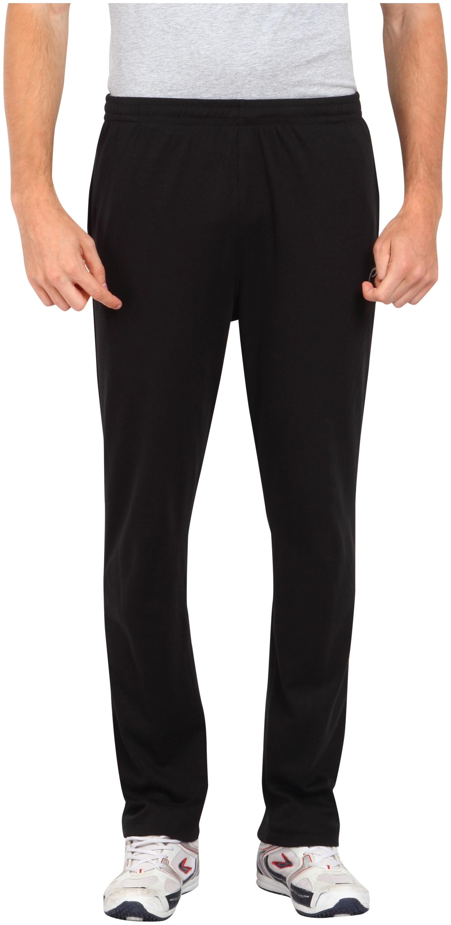 Buy Proline Men Black Solid Regular fit Track pants Online at Low Prices in India