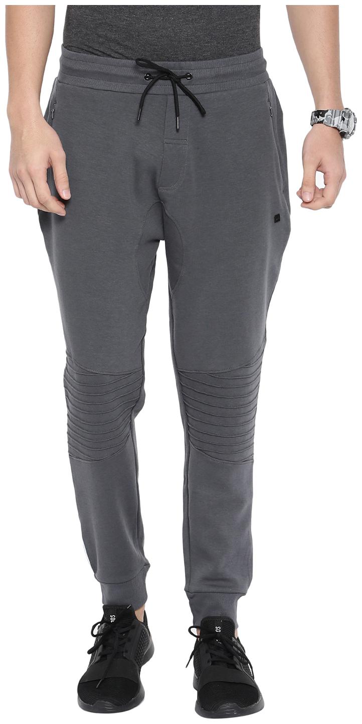 

Proline Men Grey Solid Regular fit Track pants