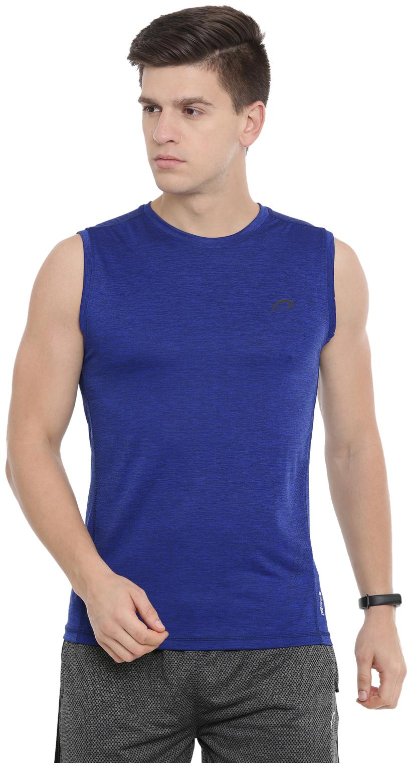 

Proline Men Blue Regular fit Polyester Round neck T-Shirt - Pack Of 1