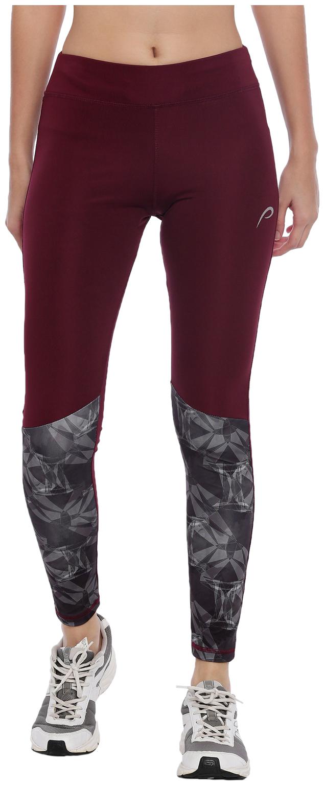 

Proline Printed Tights - Maroon