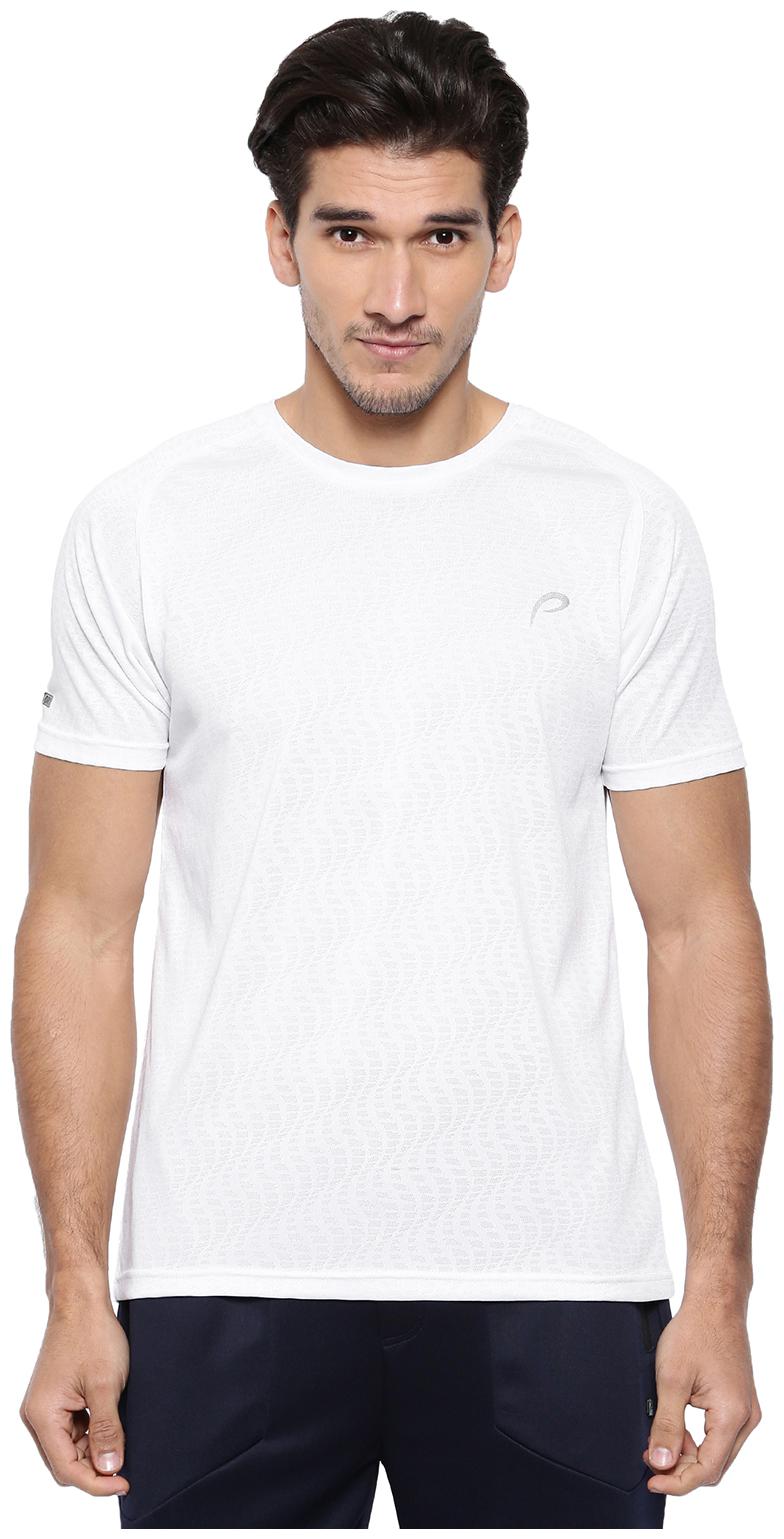 

Proline Men White Regular fit Polyester Round neck T-Shirt - Pack Of 1