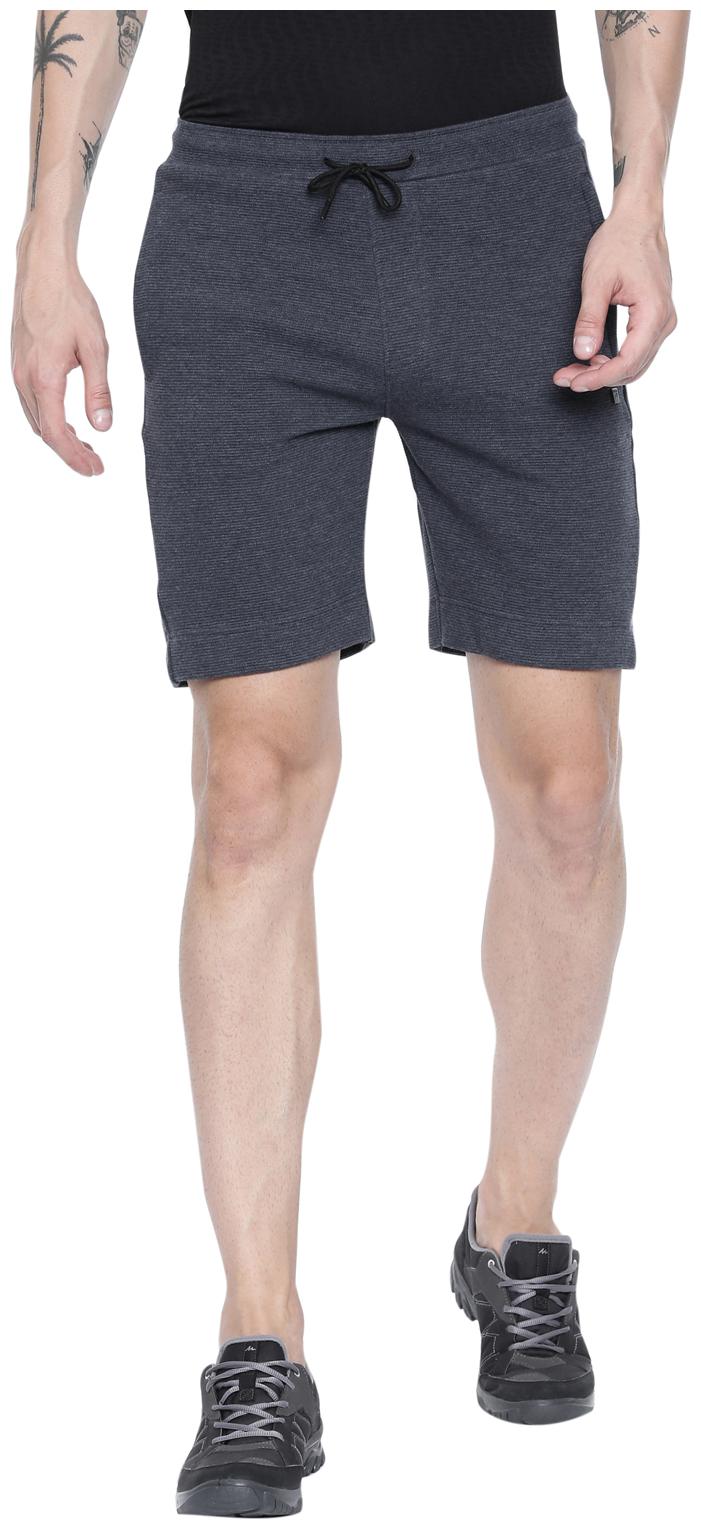 

Proline Men Grey Slim Fit Regular Shorts