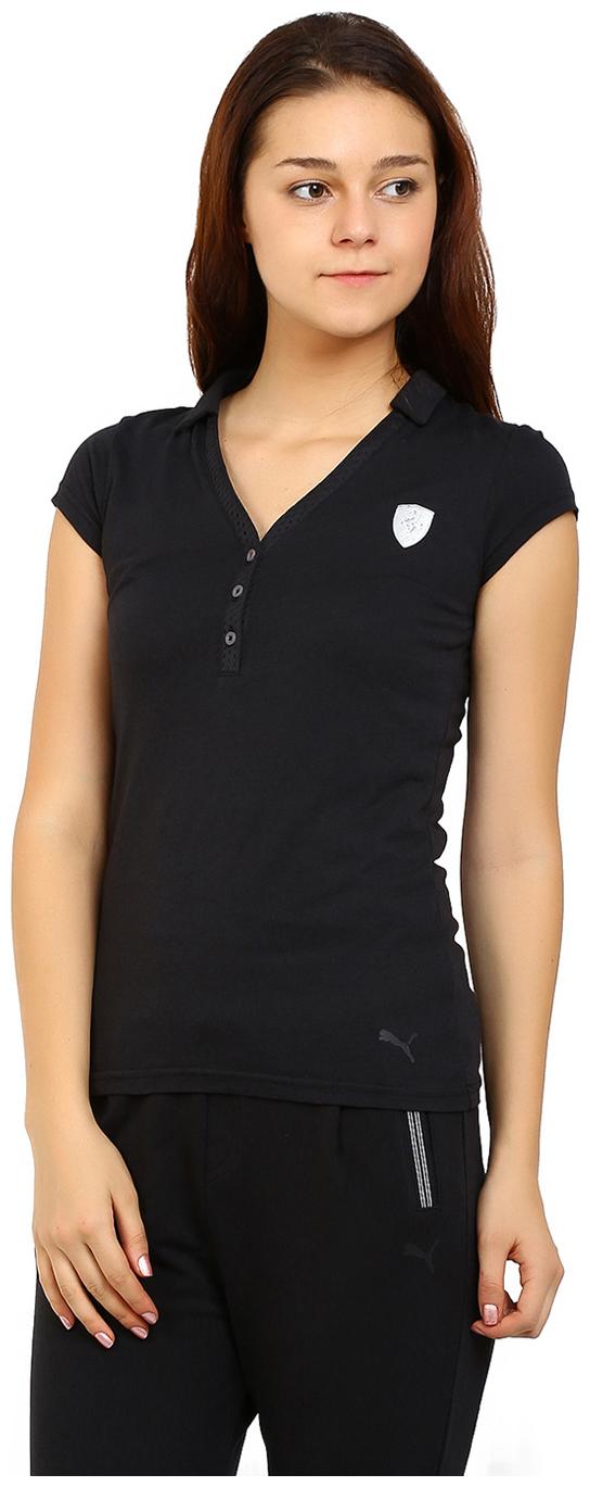 

Puma Women Solid Sports T-Shirt - Black