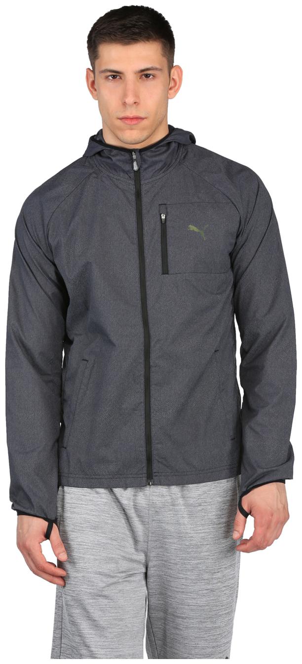 

Puma Men Black Grey Solid Regular Fit Track Suit