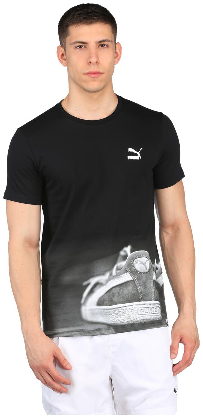 

Puma Black Men Regular TShirt
