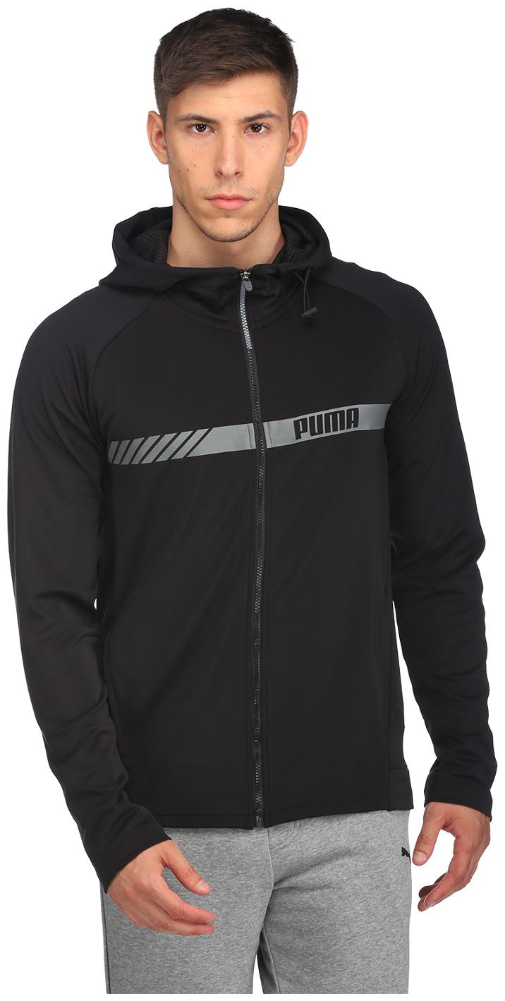 

Puma Men Black Printed Sports jacket