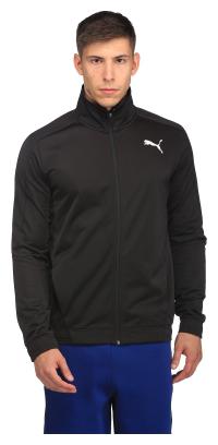 

Puma Men Black Blue Solid Regular Fit Track Suit