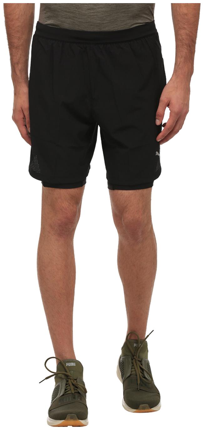 

Puma Black Polyester Shorts