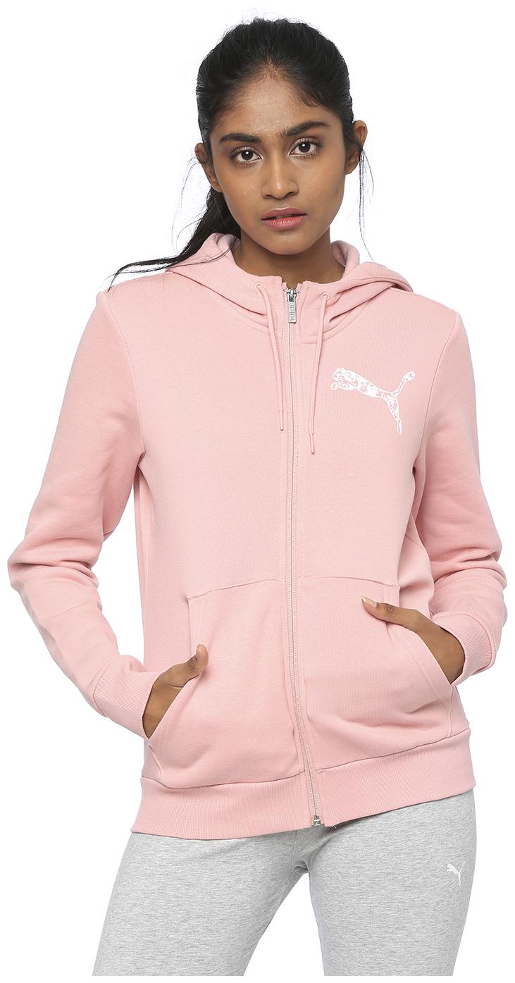 

Puma Women Solid Regular Jacket - Pink
