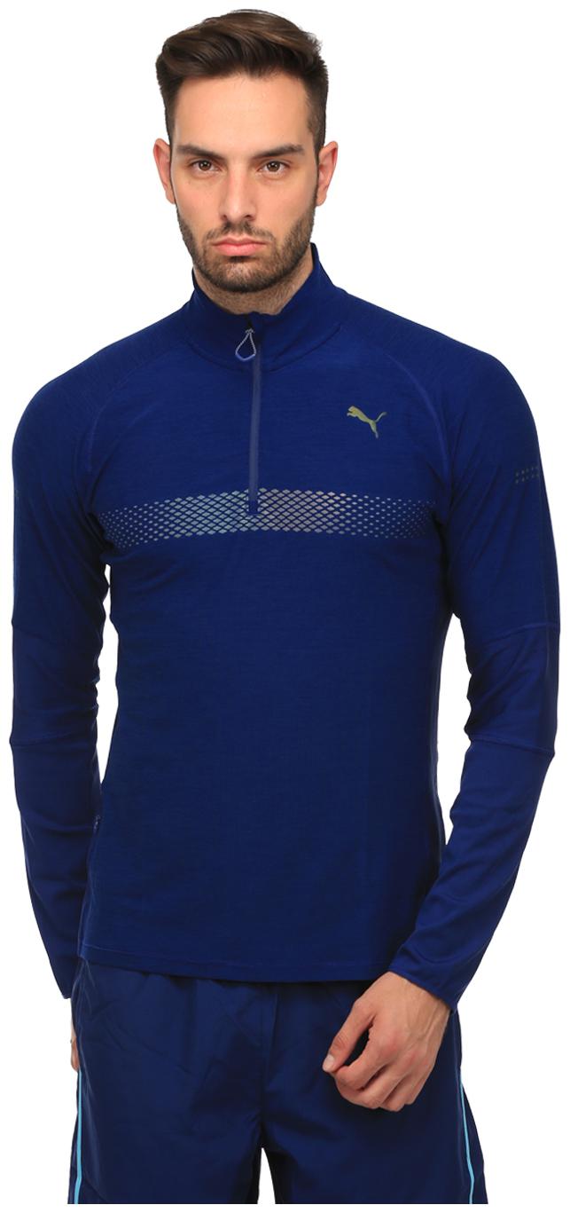 

Puma Blue Polyester Sweatshirt