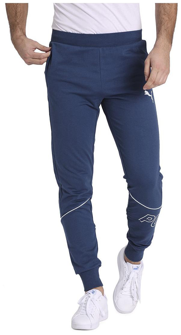 

Puma Men Blue Solid Regular fit Joggers