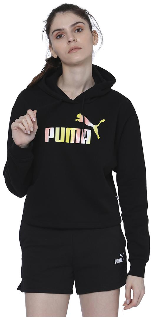 

Puma Women Printed Regular Jacket - Black