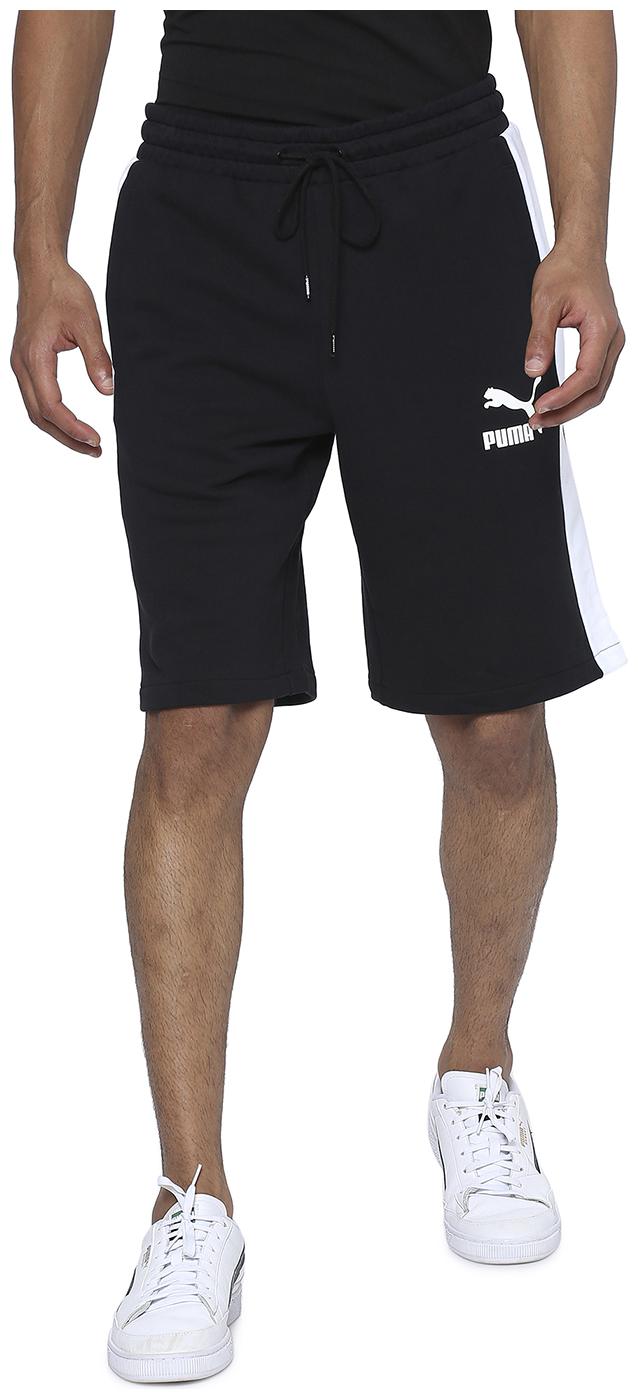 

Puma Men Black Regular Fit Regular Shorts