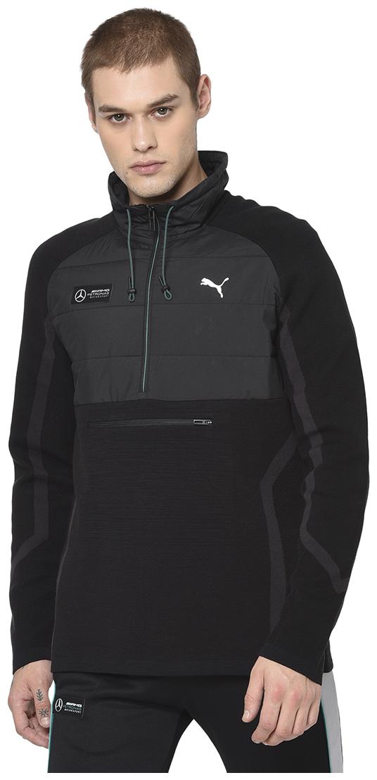 

Puma Men Black High neck Sweatshirt
