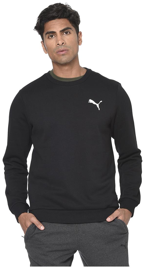 

Puma Men Black Round neck Sweatshirt