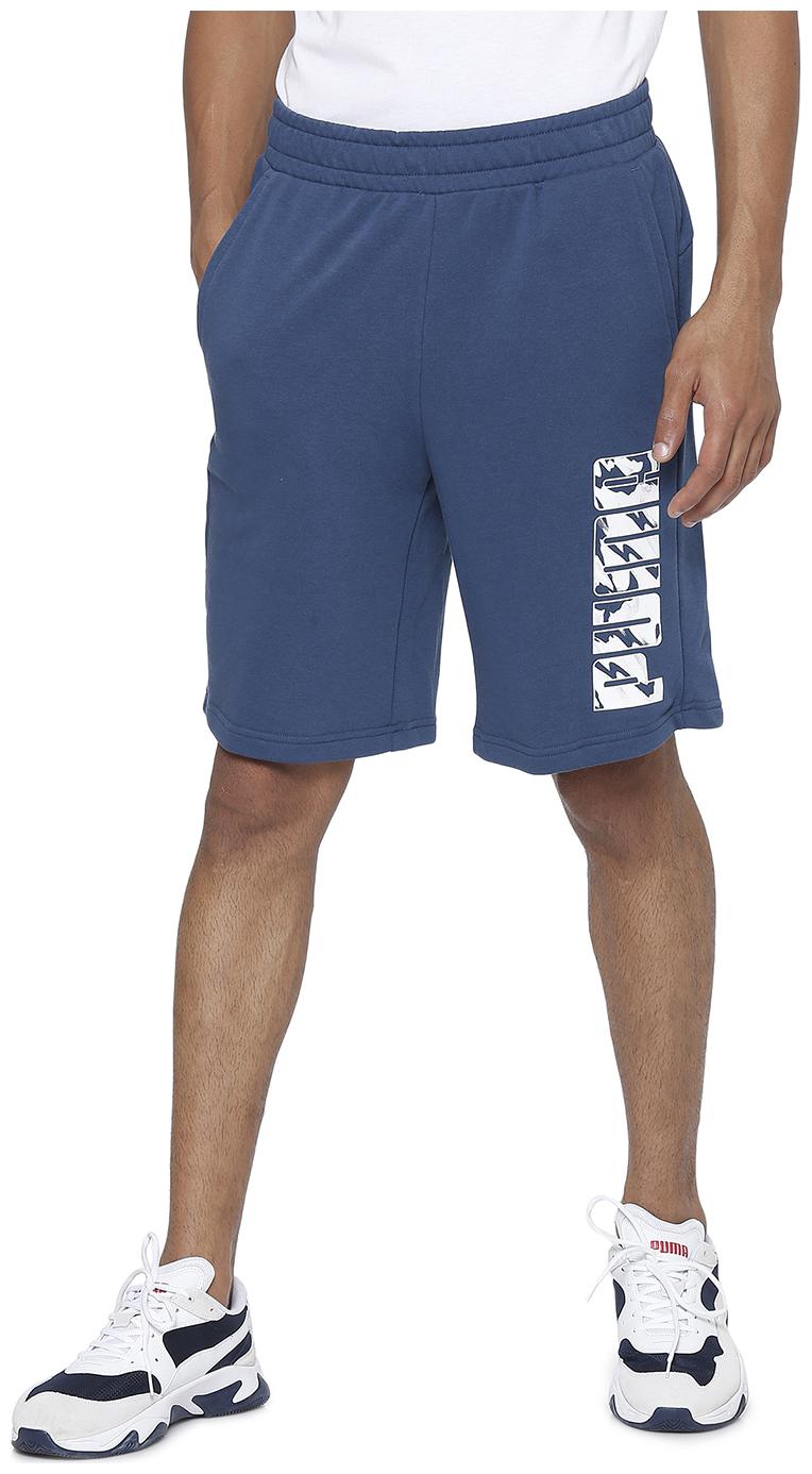 

Puma Men Blue Regular Fit Regular Shorts