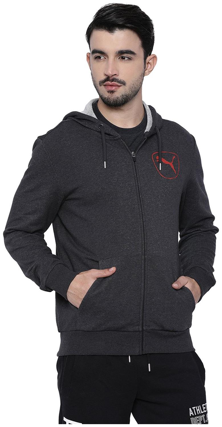 

Puma Men Black High neck Pullover