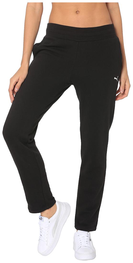 

Puma Women Regular fit Cotton Solid Track pants - Black